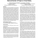 “Where's Pinky?”: The Effects of a Reduced Number of Fingers in Virtual Reality