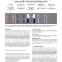Touch with Foreign Hands: The Effect of Virtual Hand Appearance on Visual-Haptic Integration